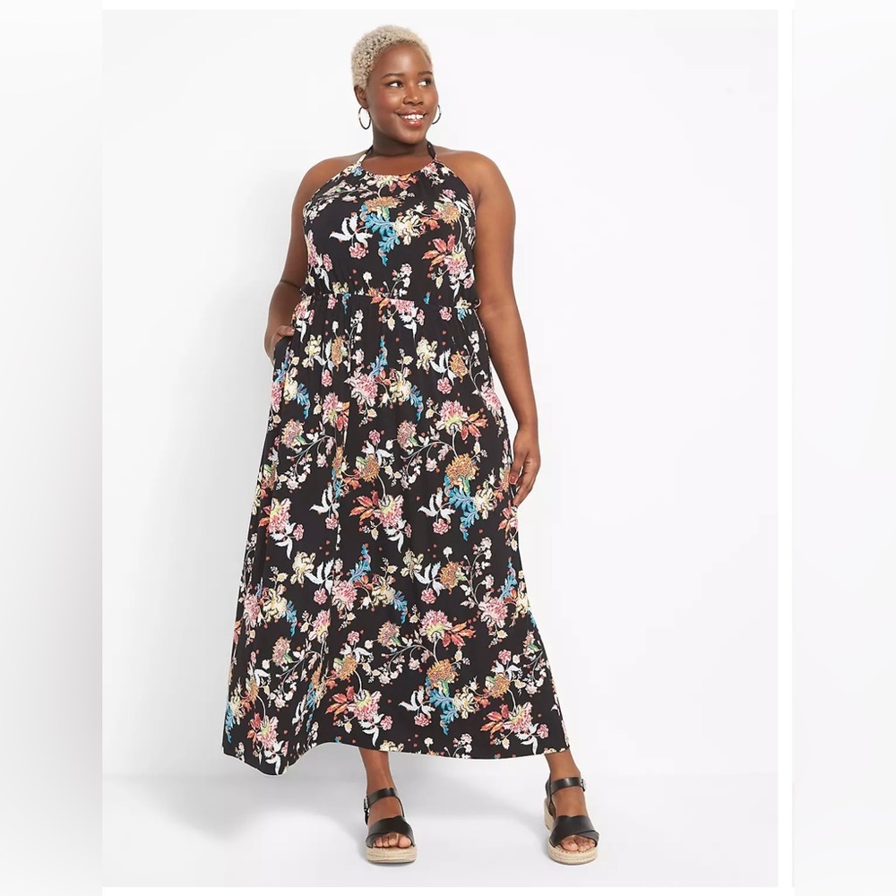 NEW Lane Bryant plus size 34/36 maxi